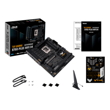 TUF GAMING B760-PLUS WIFI D4, Intel® B760 Chipset, LGA 1700 ATX Motherboard