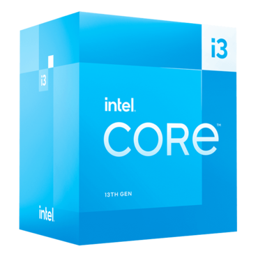 Core™ i3-13100 4P Cores 3.4 - 4.5GHz Turbo, LGA 1700, 89W MTP, Retail Processor