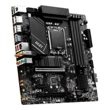PRO B760M-A WIFI DDR4, Intel® B760 Chipset, LGA 1700, microATX Motherboard