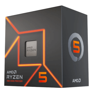 Ryzen™ 5 7600 6-Core 3.8 - 5.1GHz Turbo, AM5, 65W TDP, Retail Processor