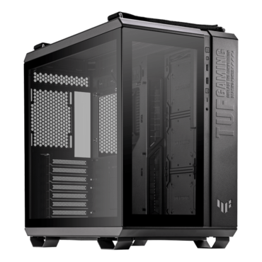 TUF Gaming GT502, Tempered Glass, No PSU, ATX, Black, Mid Tower Case
