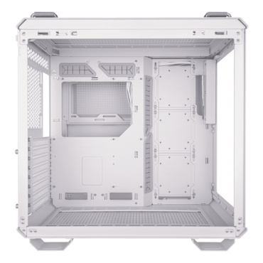 TUF Gaming GT502, Tempered Glass, No PSU, ATX, White, Mid Tower Case