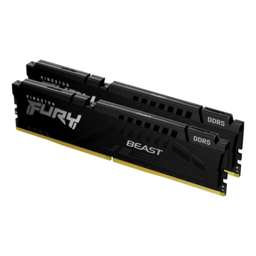 64GB (2 x 32GB) FURY™ Beast DDR5 6000MT/s, CL40, Black, DIMM Memory