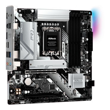 B760M Pro RS/D4, Intel® B760 Chipset, LGA 1700, microATX Motherboard