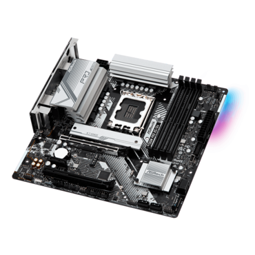 B760M Pro RS/D4, Intel® B760 Chipset, LGA 1700, microATX Motherboard