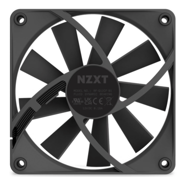 F120Q 120mm, 1200 RPM, 64 CFM, 22.5 dBA, Cooling Fan