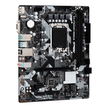 B760M-HDV/M.2 D4, Intel® B760 Chipset, LGA 1700, microATX Motherboard