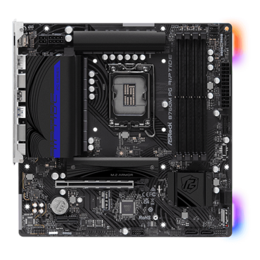 B760M PG Riptide, Intel® B760 Chipset, LGA 1700, microATX Motherboard