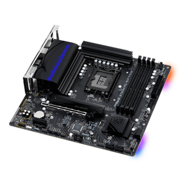 B760M PG Riptide, Intel® B760 Chipset, LGA 1700, microATX Motherboard