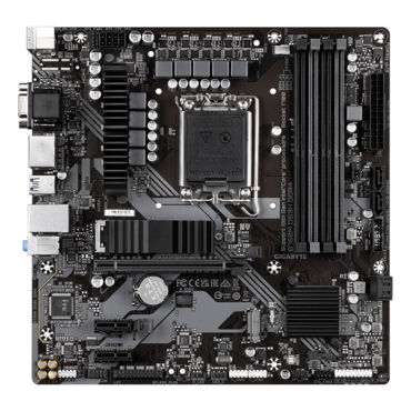 B760M DS3H DDR4, Intel® B760 Chipset, LGA 1700, microATX Motherboard