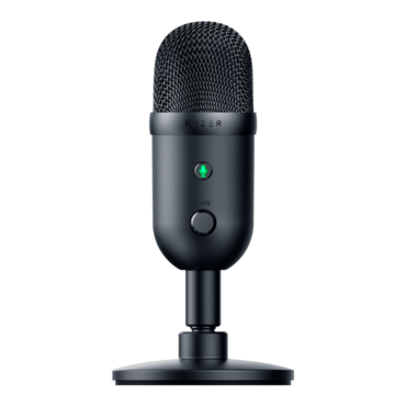 Seiren V2 X, Anti-Vibration, 25 mm Condenser, Black, Gaming Microphone
