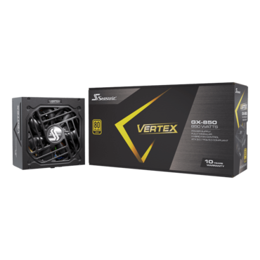 Vertex GX-850, 80 PLUS Gold 850W, Fully Modular, ATX Power Supply