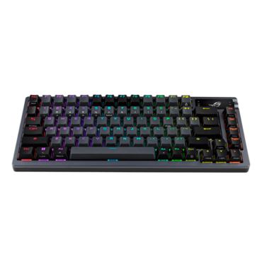 ROG Azoth, Per Key RGB, ROG NX Blue, Wireless/Wired/Bluetooth, Gunmetal, Mechanical Gaming Keyboard
