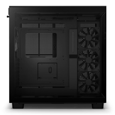 H9 Flow, Tempered Glass, No PSU, ATX, Black, Mid Tower Case