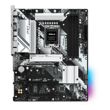 B760 Pro RS/D4, Intel® B760 Chipset, LGA 1700, ATX Motherboard