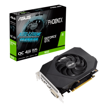 GeForce® GTX 1650 PH-GTX1650-O4GD6-P-V2, 1410 - 1635MHz, 4GB GDDR6, Graphics Card