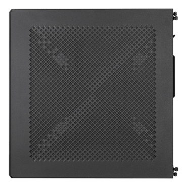 Milo ML12B, No PSU, Mini-ITX, Black, Slim HTPC Case