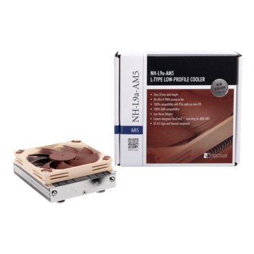 NH-L9a-AM5, 37mm Height, 75W TDP, Copper/Aluminum CPU Cooler