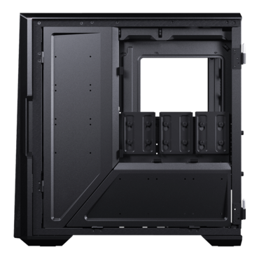 Eclipse G500A D-RGB Fanless, Tempered Glass, No PSU, E-ATX, Black, Mid Tower Case