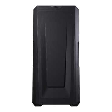 Eclipse G500A D-RGB Fanless, Tempered Glass, No PSU, E-ATX, Black, Mid Tower Case