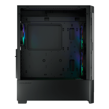 Duoface RGB, Tempered Glass, No PSU, E-ATX, Black, Mid Tower Case