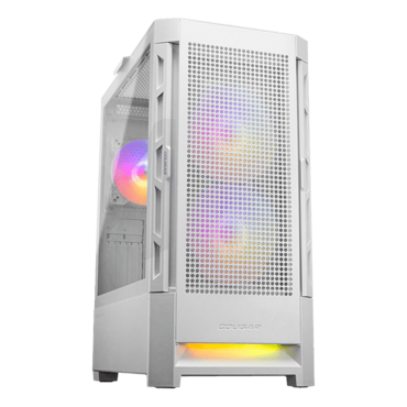 Duoface RGB, Tempered Glass, No PSU, E-ATX, White, Mid Tower Case