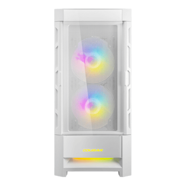 Duoface RGB, Tempered Glass, No PSU, E-ATX, White, Mid Tower Case