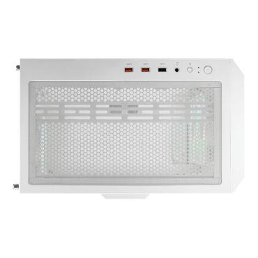 Duoface RGB, Tempered Glass, No PSU, E-ATX, White, Mid Tower Case