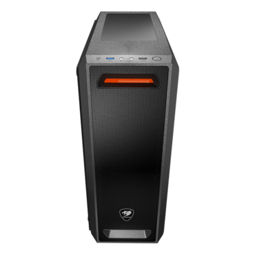 MX350 Mesh-X, No PSU, ATX, Black, Mid Tower Case