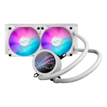ROG RYUO III 240 ARGB White Edition, 240mm Radiator, Liquid Cooling System