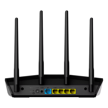 RT-AX57 AX3000, IEEE 802.11ax, Dual-Band 2.4 / 5GHz, 574 / 2402 Mbps, 4xRJ45, Wireless Router