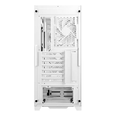 DF700 FLUX, Tempered Glass, No PSU, ATX, White, Mid Tower Case