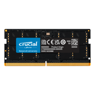 32GB CT32G52C42S5 DDR5 5200MHz, CL42, SO-DIMM Memory