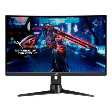 ROG Strix XG27AQV, Curved, DisplayHDR™ 400, 27&quot; Fast IPS, 2560 x 1440 (QHD), 1 ms, 170Hz, FreeSync™ Premium Gaming Monitor