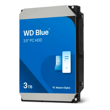 3TB WD Blue WD30EZAX, 5400 RPM, SATA 6Gb/s, 256MB cache, 3.5" HDD
