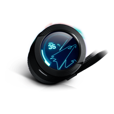 AORUS WATERFORCE X 240, 240mm Radiator, Liquid Cooling System