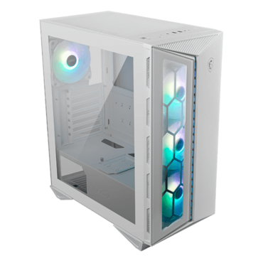 MPG GUNGNIR 110R WHITE, Tempered Glass, No PSU, ATX, White, Mid Tower Case