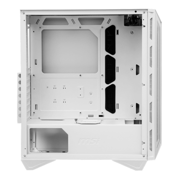 MPG GUNGNIR 110R WHITE, Tempered Glass, No PSU, ATX, White, Mid Tower Case
