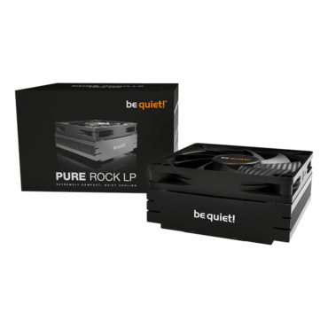PURE ROCK LP, 45mm Height, 100W TDP, Copper/Aluminum CPU Cooler
