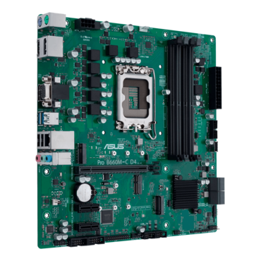 Pro B660M-C D4-CSM-SI, Intel® B660 Chipset, LGA 1700, DP, microATX Motherboard