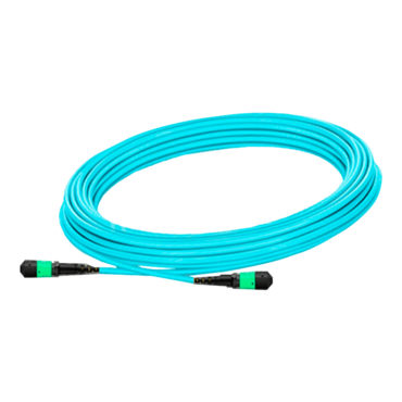 MFP7E10-N005, Passive Fiber Cable MMF MPO12 APC to MPO12 APC 5m