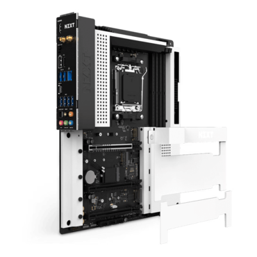 N7 B650E, AMD B650 Chipset, AM5, White, ATX Motherboard