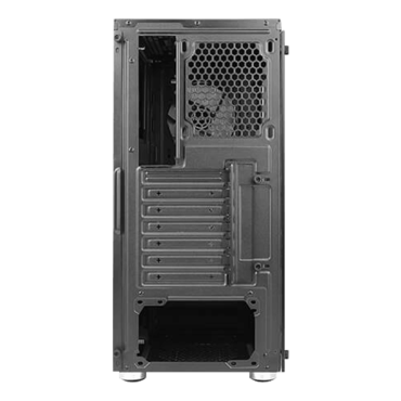 NX320, Tempered Glass, No PSU, ATX, Black, Mid Tower Case