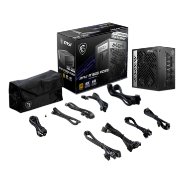 MPG A750G PCIE5, 80 PLUS Gold 750W, Fully Modular, ATX Power Supply