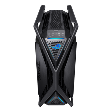 ROG Hyperion GR701, Tempered Glass, No PSU, E-ATX, Black, Full Tower Case