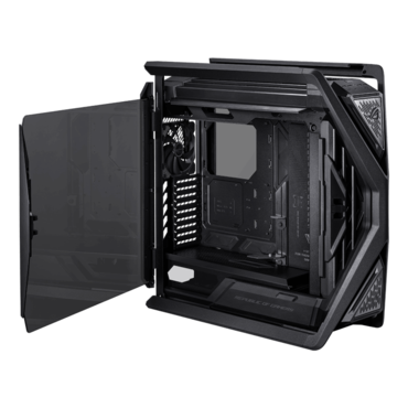 ROG Hyperion GR701, Tempered Glass, No PSU, E-ATX, Black, Full Tower Case