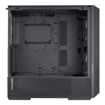 LANCOOL 216 RGB, Tempered Glass, w/Controller, No PSU, E-ATX, Black, Mid Tower Case