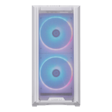 LANCOOL 216 RGB, Tempered Glass, w/Controller, No PSU, E-ATX, White, Mid Tower Case