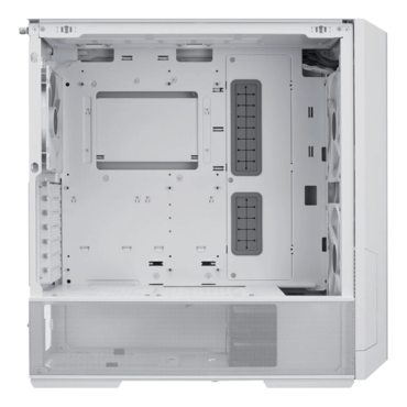 LANCOOL 216 RGB, Tempered Glass, w/Controller, No PSU, E-ATX, White, Mid Tower Case