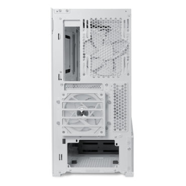 LANCOOL 216 RGB, Tempered Glass, w/Controller, No PSU, E-ATX, White, Mid Tower Case